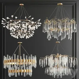 Four exclusive chandelier collection